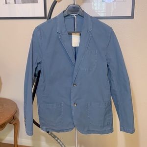 Agave Twill Voyage Sportcoat / Blazer XL Blue